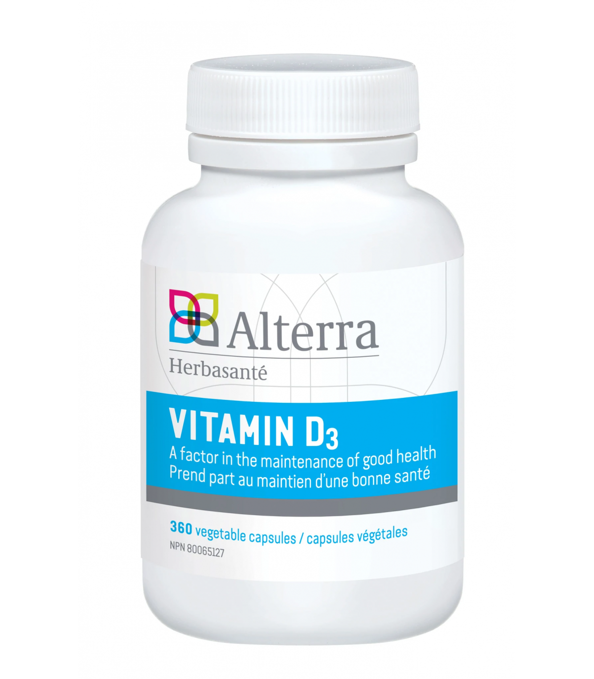 Alterra Vitamin D3 360 Capsules | Unbeatable Prices, Daily Deals | VITASHOP