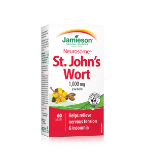 Jamieson 자미에슨 뉴로솜 세인트 존스 워트 1,000mg 60정 | 매일 업데이트되는 특가 상품 | VITASHOP