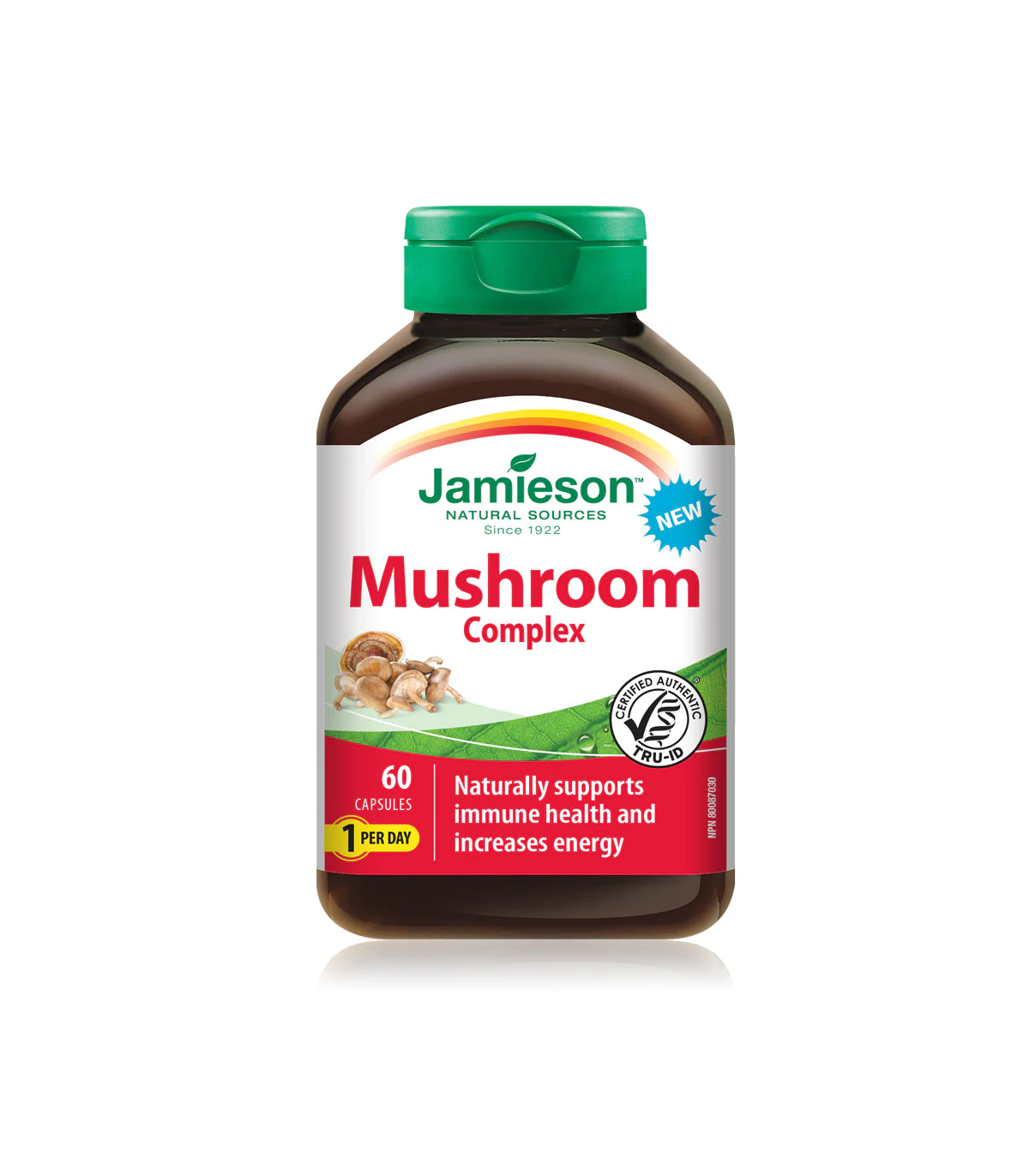 Jamieson Mushroom Complex 60 Caplets | 每天不同折扣, 全网最低价格 | 种类齐全的保健品店铺 VITASHOP, 只有你想不到, 没有你买不到 !