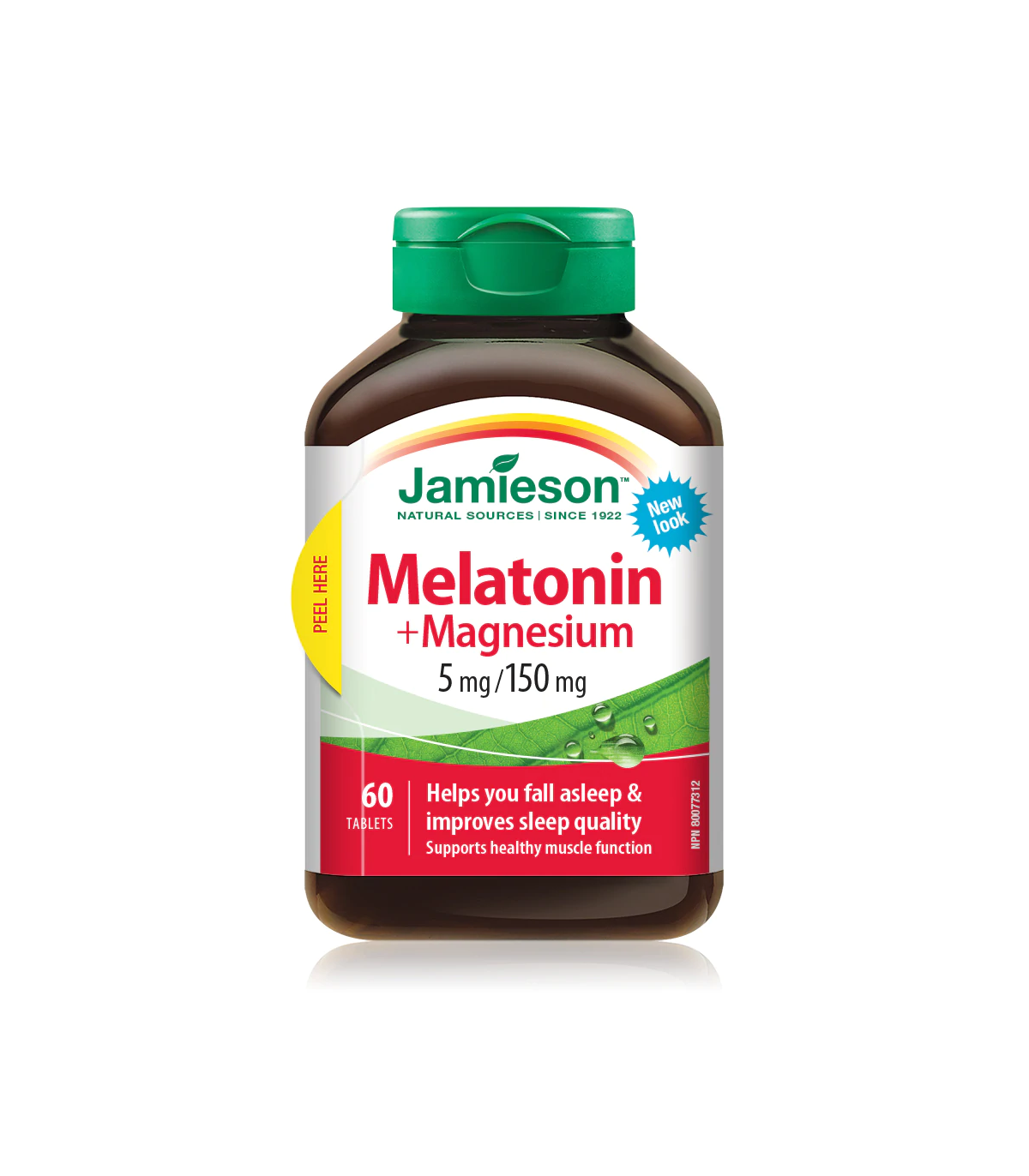 Melatonin 5 mg + Magnesium 60 Tablets | Safest & Easiest Shopping Vitamins Online | VITASHOP