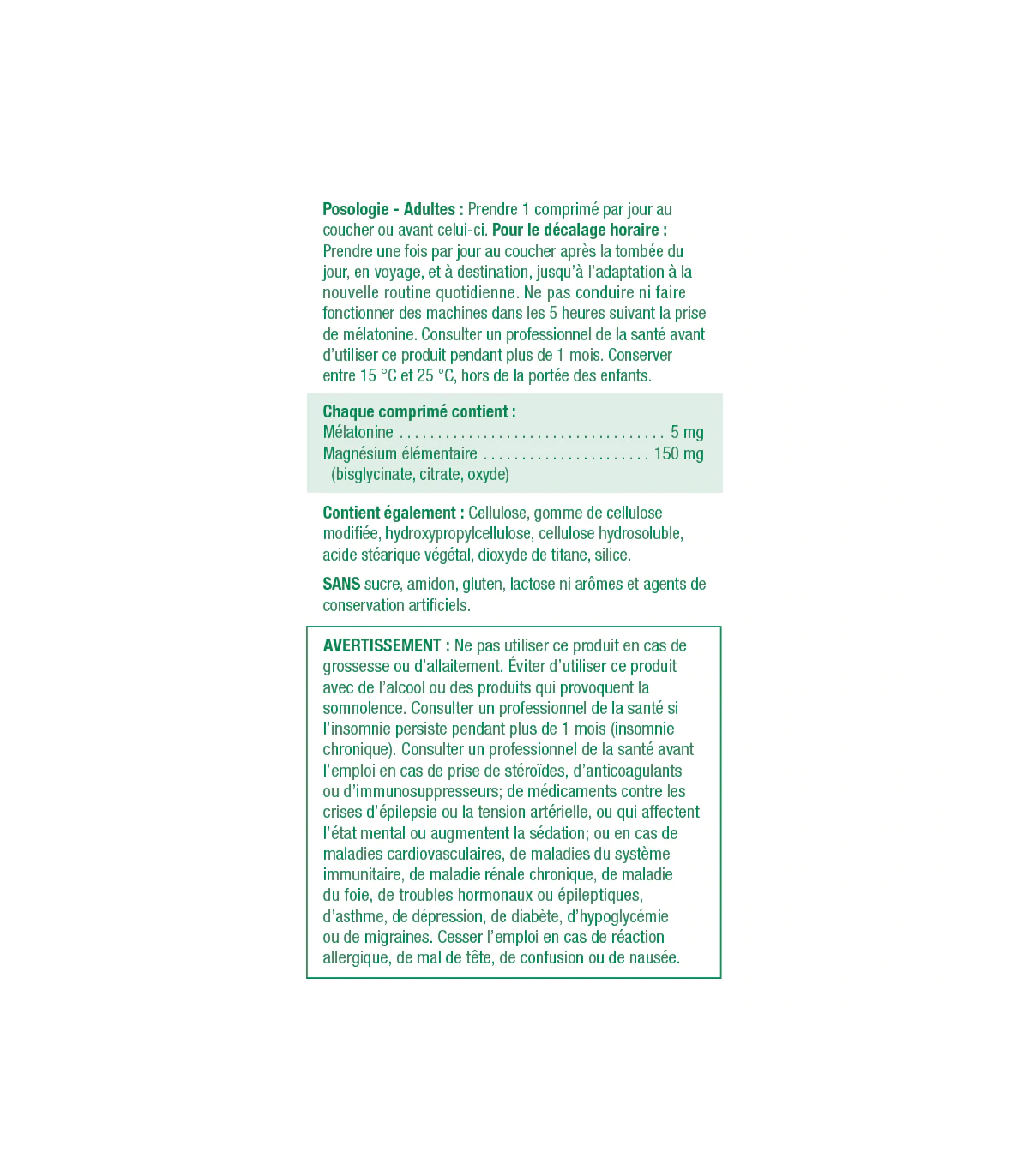 Melatonin 5 mg + Magnesium 60 Tablets | Safest & Easiest Shopping Vitamins Online | VITASHOP