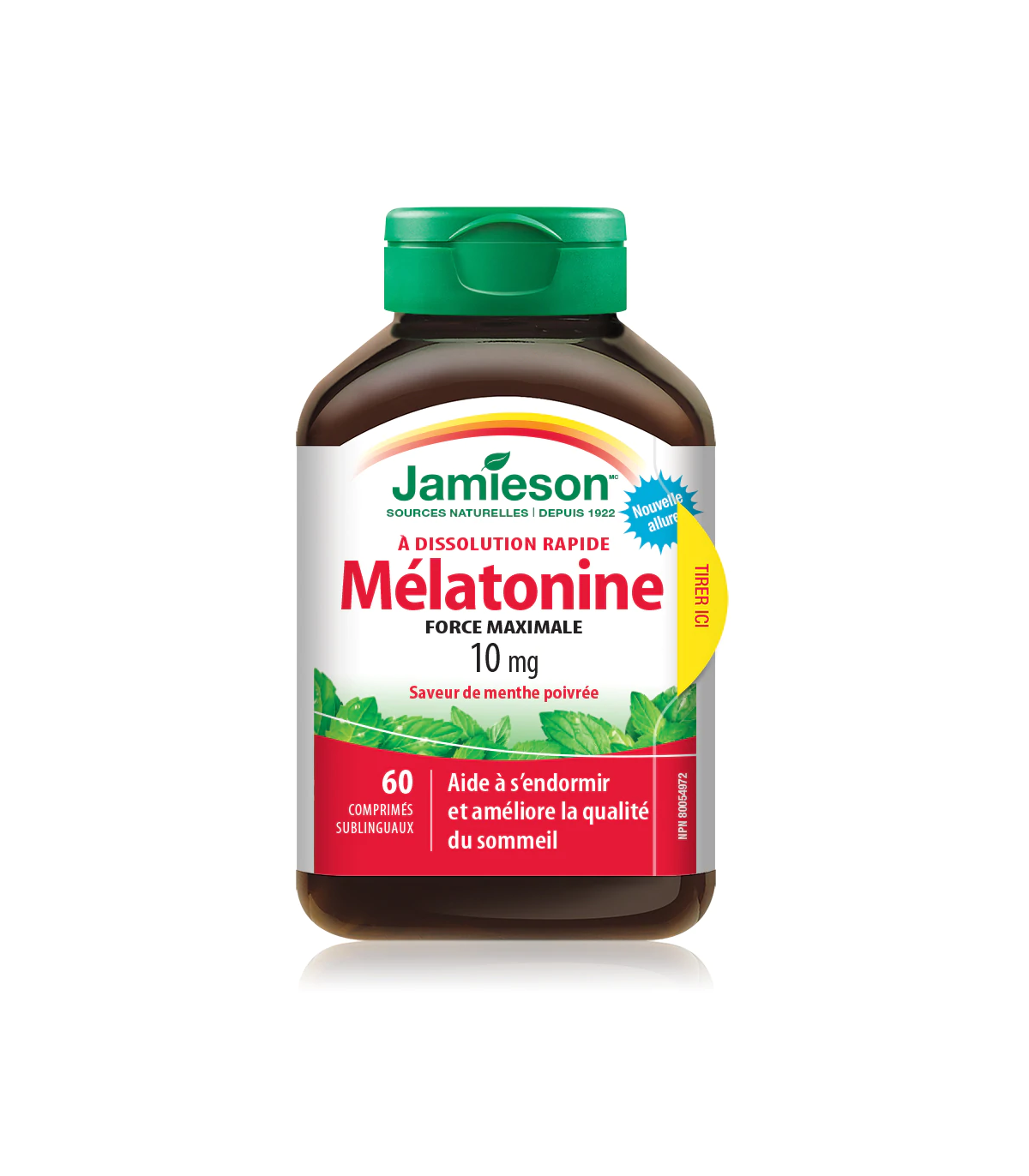 Melatonin 10 mg Sublingual Mint 60 Tablets | Safest & Easiest Shopping Vitamins Online | VITASHOP