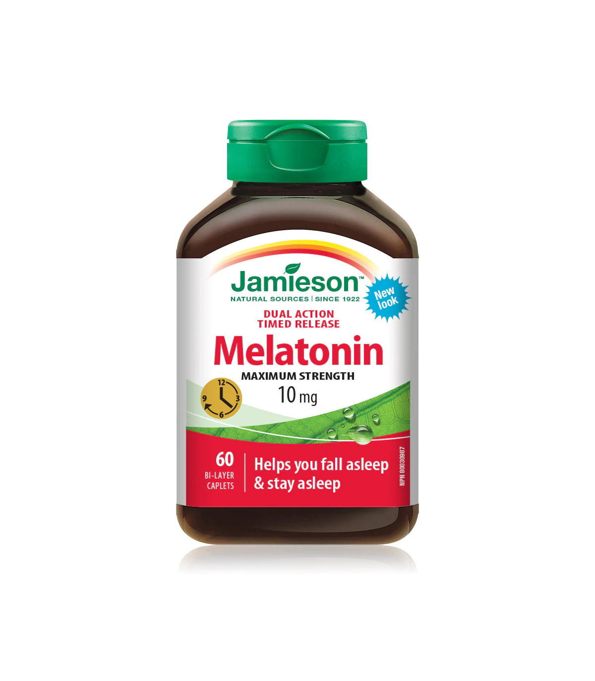 Melatonin 10 mg Dual Action Timed Release 60 Caplets | Safest & Easiest Shopping Vitamins Online | VITASHOP