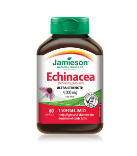 Max Potency Echinacea 4,000 mg 60 Softgels | Safest & Easiest Shopping Vitamins Online | VITASHOP