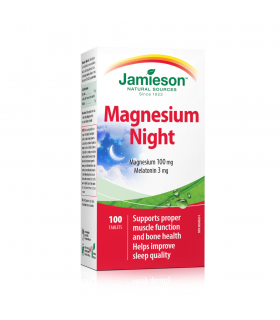 Jamieson Magnesium Night 100 Tablets | Unbeatable Prices, Daily Deals | VITASHOP