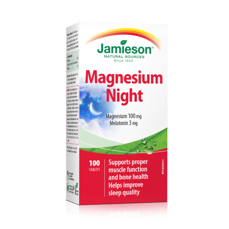 Jamieson Magnesium Night 100 Tablets | Unbeatable Prices, Daily Deals | VITASHOP