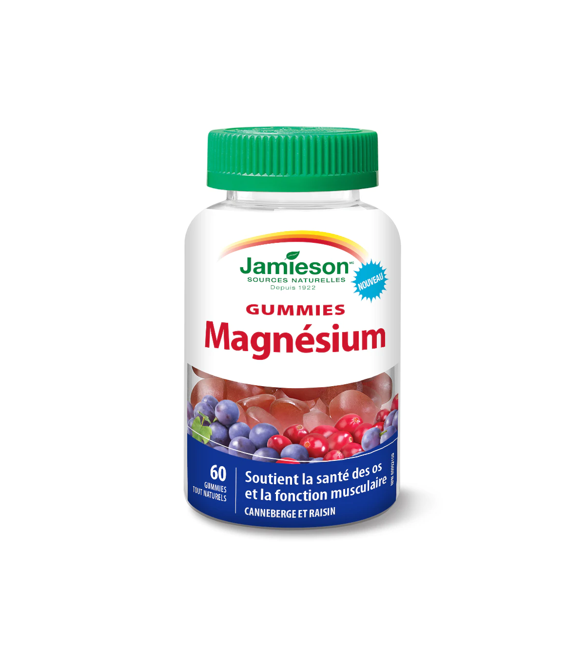 Jamieson Magnesium Cranberry Grape 60 Gummies | Unbeatable Prices, Daily Deals | VITASHOP