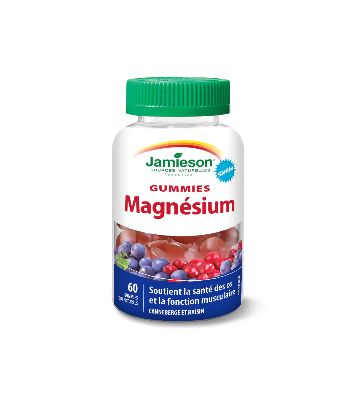Jamieson Magnesium Cranberry Grape 60 Gummies | Unbeatable Prices, Daily Deals | VITASHOP