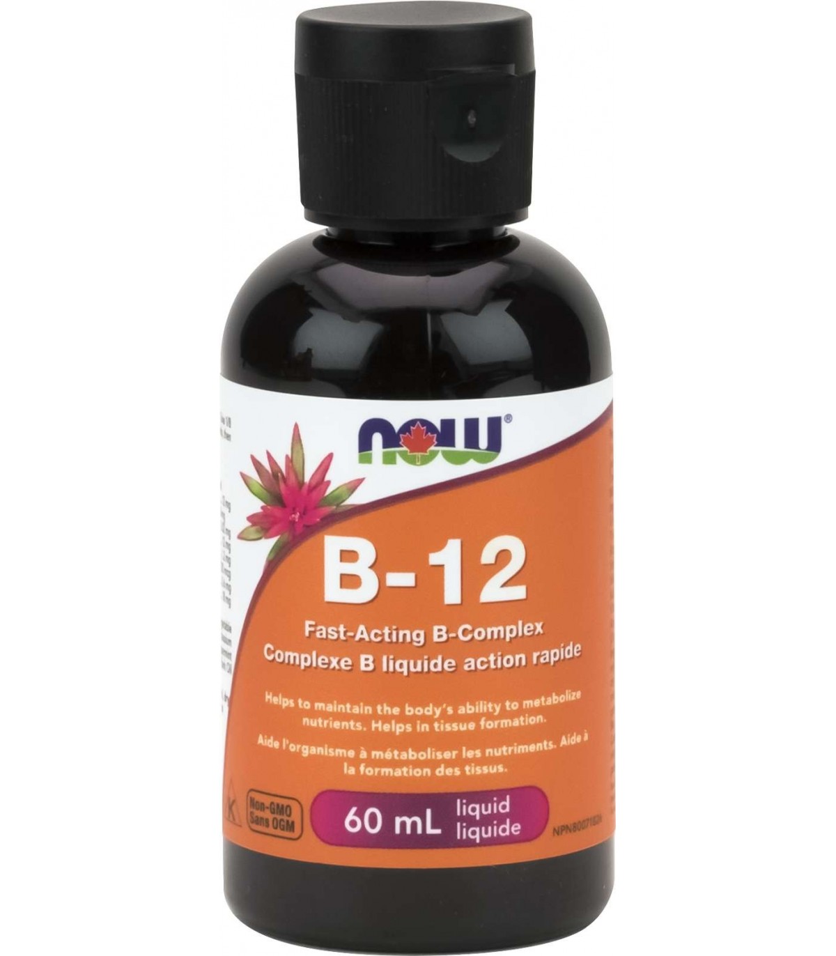 NOW Foods B-12 Fast Acting B Complex Liquid, 60 mL | Unbeatable Prices, Daily Deals | VITASHOP