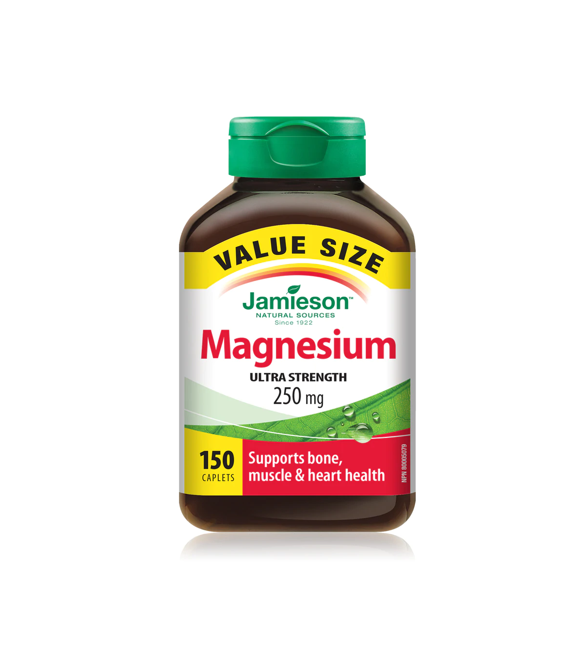 Jamieson Magnesium 250 mg Value Size 150 Caplets | Unbeatable Prices, Daily Deals | VITASHOP
