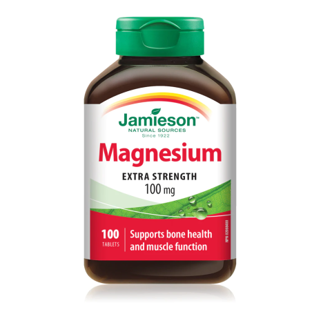 Jamieson Magnesium 100 mg 100 Tablets | 每天不同折扣, 全网最低价格 | 种类齐全的保健品店铺 VITASHOP, 只有你想不到, 没有你买不到 !