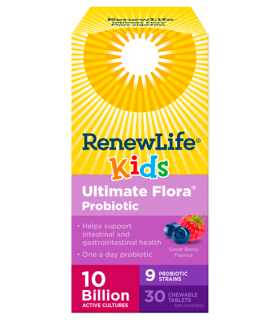 Renew Life Ultimate Flora Kids Probiotic 10 Billion 30 Capsules | Unbeatable Prices, Daily Deals | VITASHOP