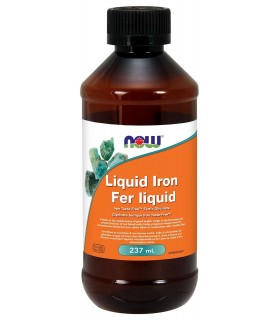 NOW Foods Liquid Iron, 237 mL | Unbeatable Prices, Daily Deals | VITASHOP