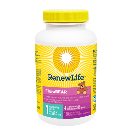 Renew Life FloraBEAR 120 Tablets | Unbeatable Prices, Daily Deals | VITASHOP