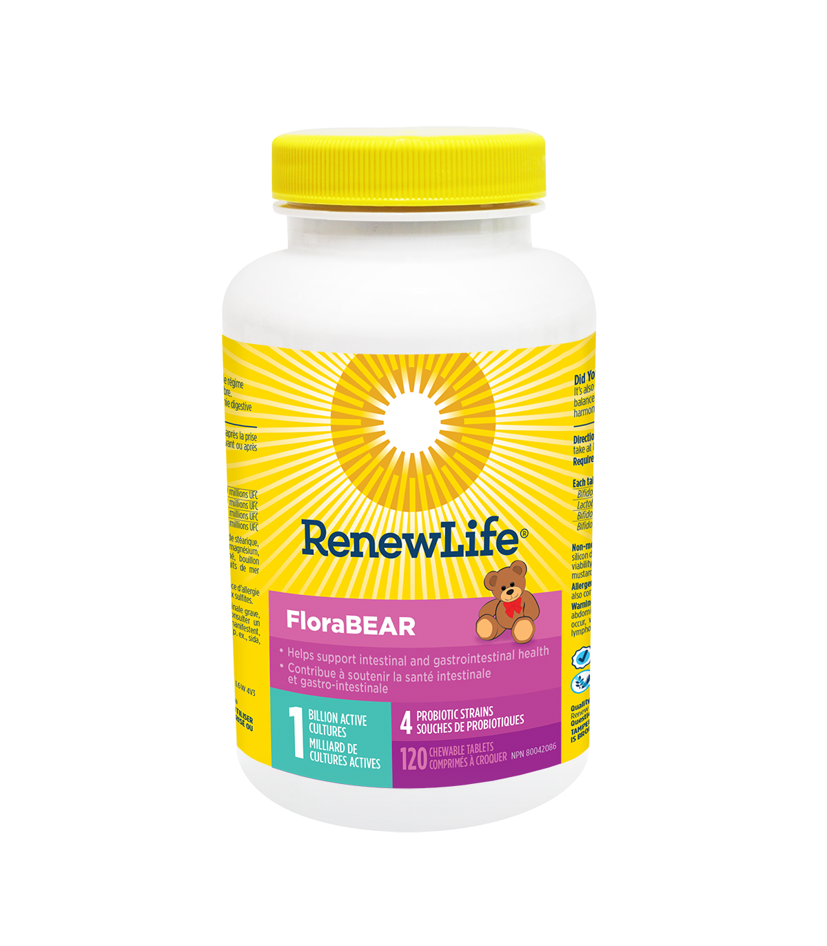 Renew Life FloraBEAR 120 Tablets | Unbeatable Prices, Daily Deals | VITASHOP