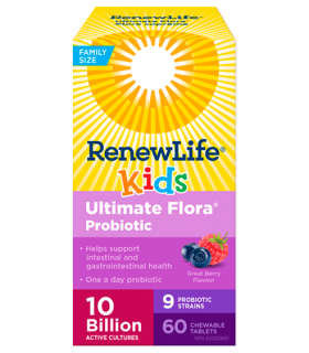 Ultimate Flora Kids Probiotic 10 Billion 60 Capsules | Safest & Easiest Shopping Vitamins Online | VITASHOP