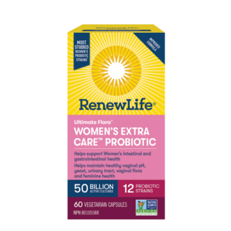 Renew Life 리뉴 라이프 Ultimate Flora 우먼스 엑스트라 케어 50B 60캡슐 | 매일 업데이트되는 특가 상품 | VITASHOP