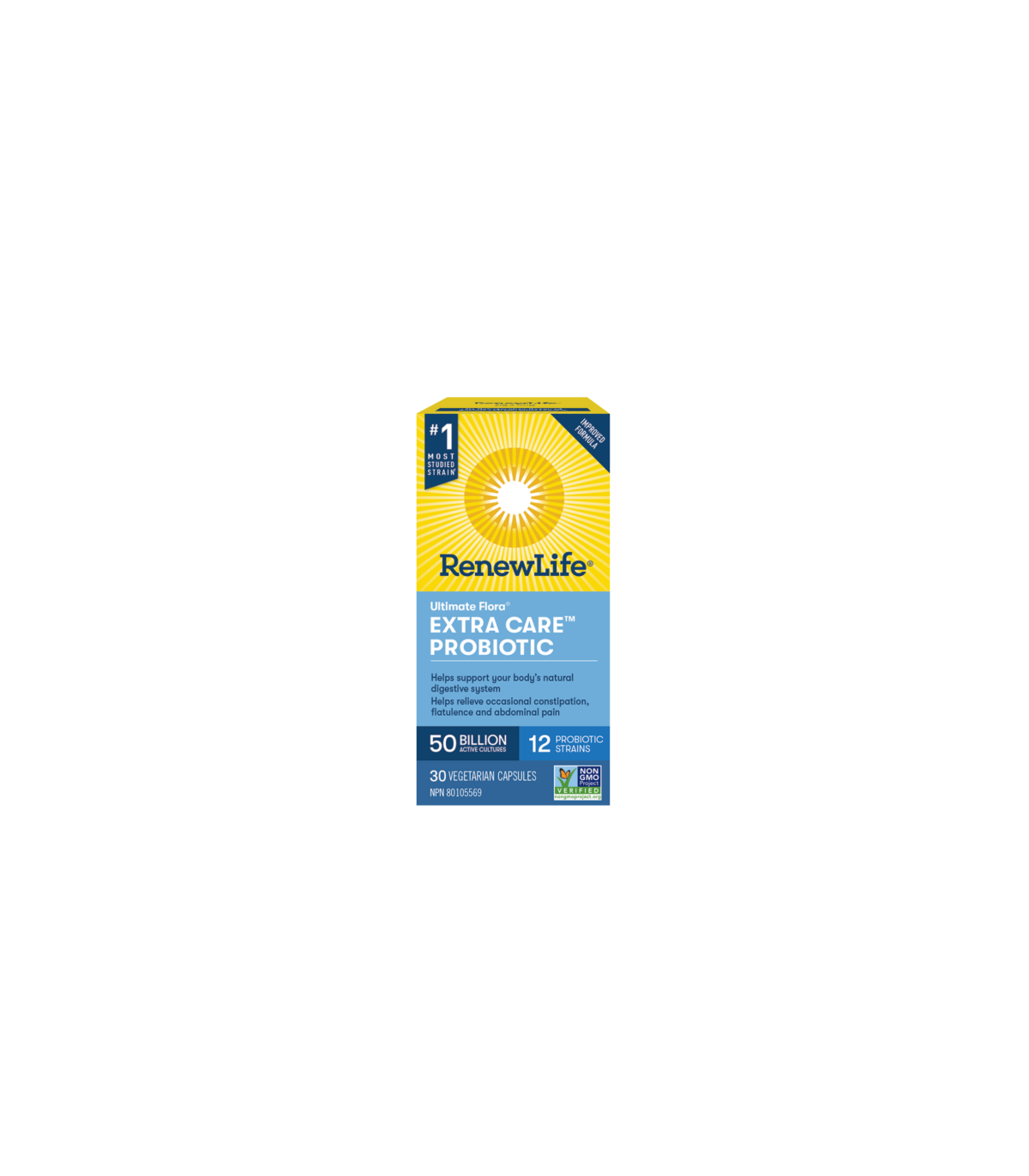 Renew Life Ultimate Flora Extra Care 50B 30 Capsules | 每天不同折扣, 全网最低价格 | 种类齐全的保健品店铺 VITASHOP, 只有你想不到, 没有你买不到 !