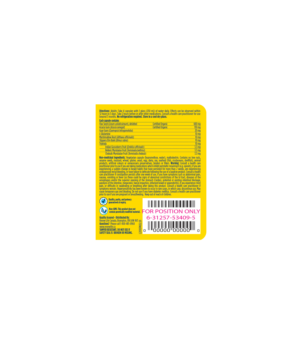 FibreSMART 120 Capsules | Safest & Easiest Shopping Vitamins Online | VITASHOP