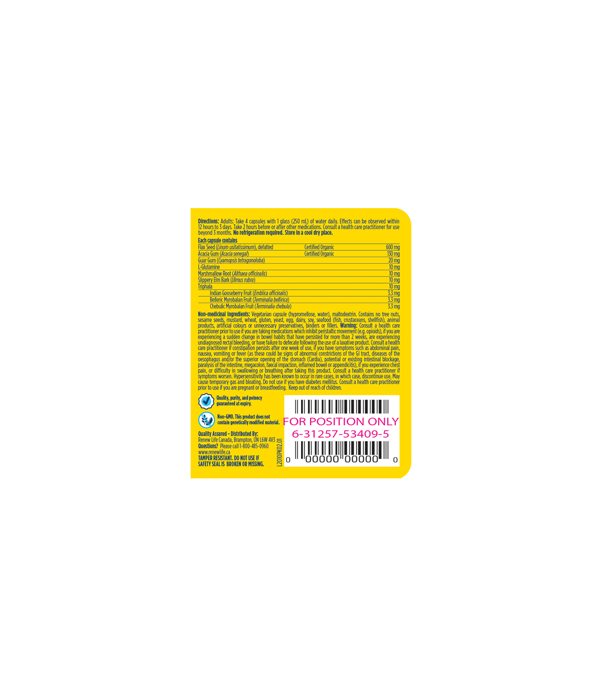 FibreSMART 120 Capsules | Safest & Easiest Shopping Vitamins Online | VITASHOP