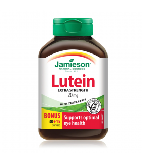 Jamieson Lutein-Z X-Strength 20mg 30+15 Softgels | Unbeatable Prices, Daily Deals | VITASHOP