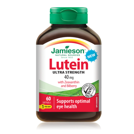 Jamieson 자미에슨 루테인 40 mg 초강력 60 소프트젤 | 매일 업데이트되는 특가 상품 | VITASHOP