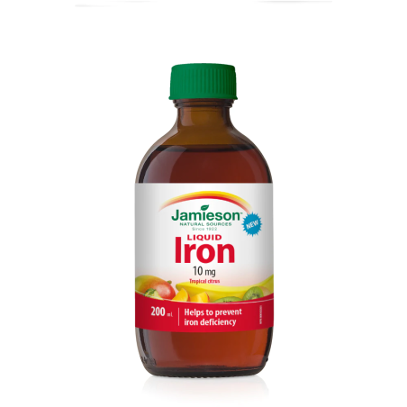 Liquid Iron 10 mg Tropical 200 ml | Safest & Easiest Shopping Vitamins Online | VITASHOP