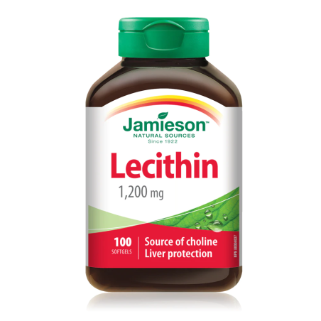 Lecithin 1200 mg 100 Softgels | Safest & Easiest Shopping Vitamins Online | VITASHOP