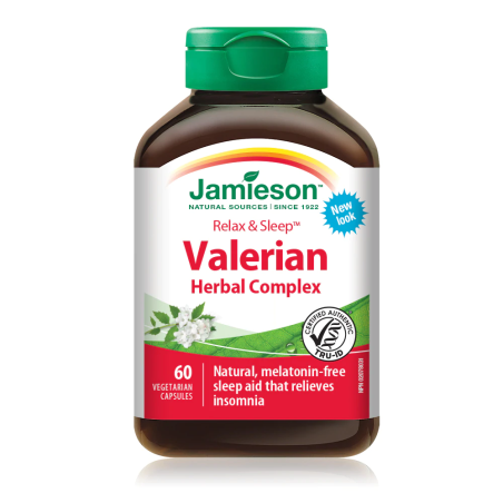 Jamieson Herbal Complex Relax & Sleep 60 Capsules | Unbeatable Prices, Daily Deals | VITASHOP