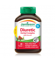 Jamieson Herbal Complex Diuretic 60 Capsules | Unbeatable Prices, Daily Deals | VITASHOP