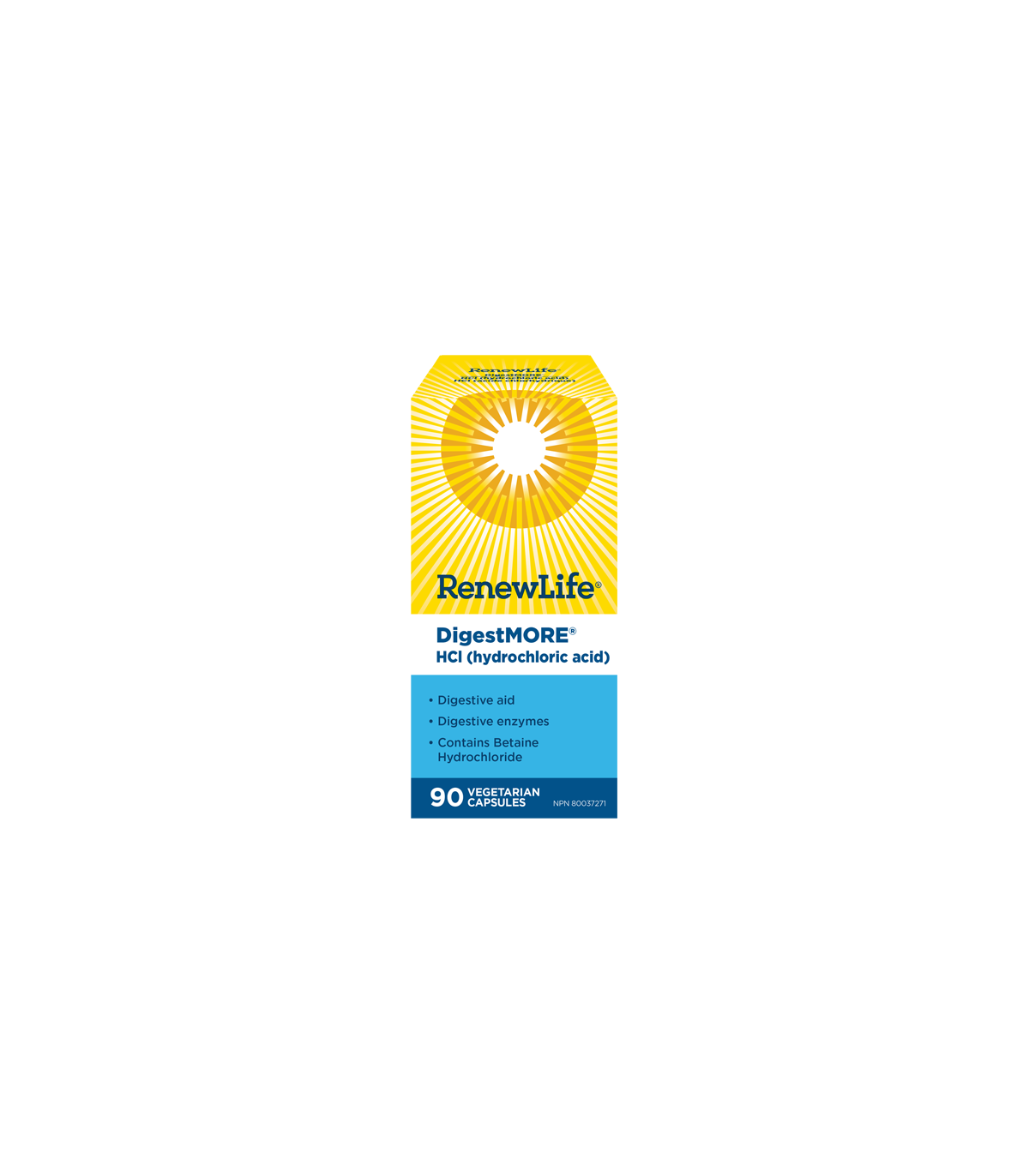 Renew Life 리뉴 라이프 DigestMORE HCl 90 캡슐 | 매일 업데이트되는 특가 상품 | VITASHOP