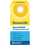 Renew Life DigestMORE HCl 90 Capsules | Unbeatable Prices, Daily Deals | VITASHOP