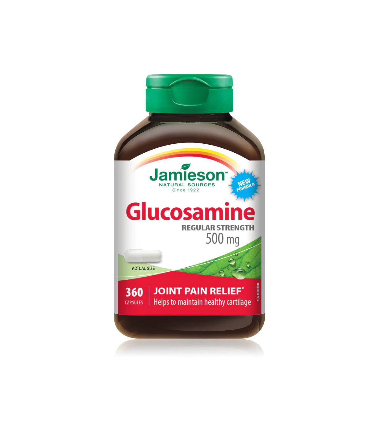 Glucosamine Sulfate 500 mg 360 Capsules | Safest & Easiest Shopping Vitamins Online | VITASHOP
