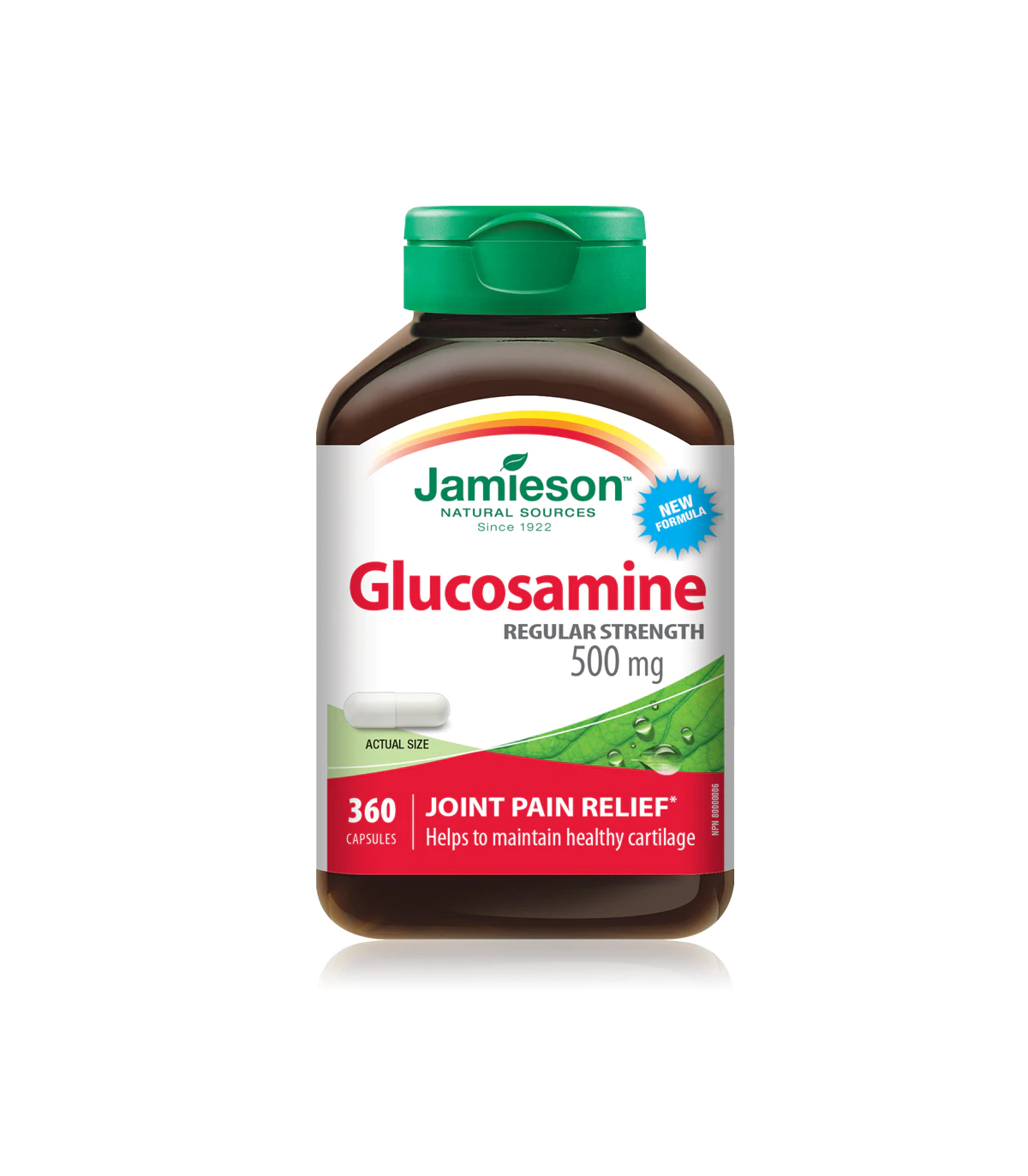 Glucosamine Sulfate 500 mg 360 Capsules | Safest & Easiest Shopping Vitamins Online | VITASHOP
