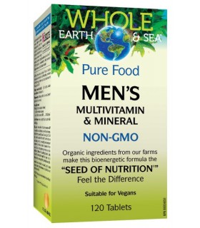 Whole Earth & Sea Men's Multivitamin & Mineral, 120 Tablets | Unbeatable Prices, Daily Deals | VITASHOP