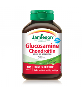 Glucosamine Chondroitin 500 mg 180 Softgels | Safest & Easiest Shopping Vitamins Online | VITASHOP