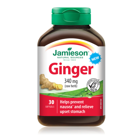 Jamieson Ginger 30 Softgels | Unbeatable Prices, Daily Deals | VITASHOP
