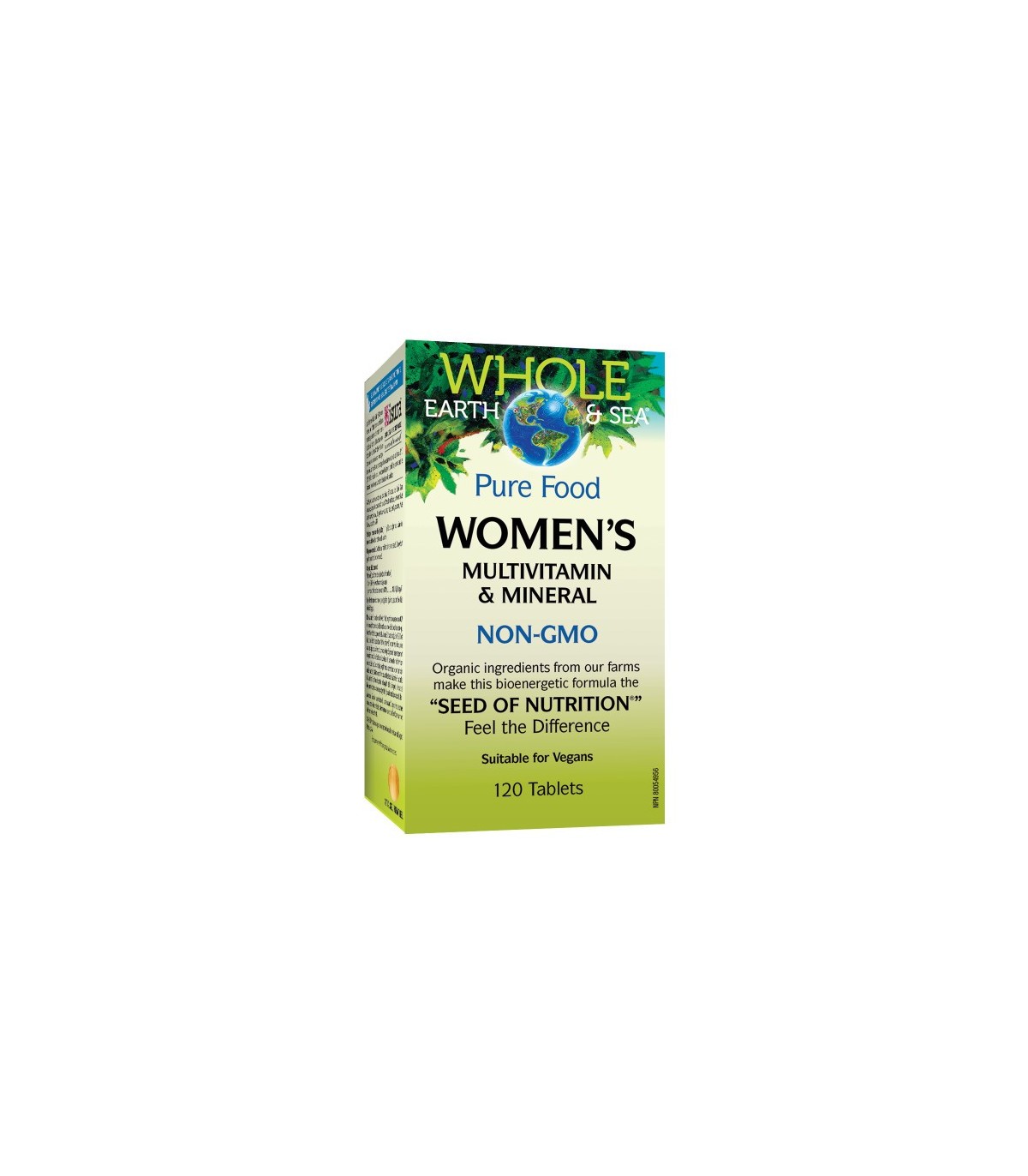 Whole Earth & Sea 홀 어스앤씨 여성용 종합 비타민 및 미네랄, 120정 | 매일 업데이트되는 특가 상품 | VITASHOP