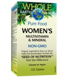 Whole Earth & Sea Women's Multivitamin & Mineral, 120 Tablets | Unbeatable Prices, Daily Deals | VITASHOP