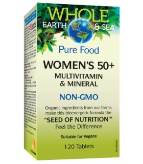 Whole Earth & Sea Women's 50+ Multivitamin & Mineral, 120 Tablets | Unbeatable Prices, Daily Deals | VITASHOP