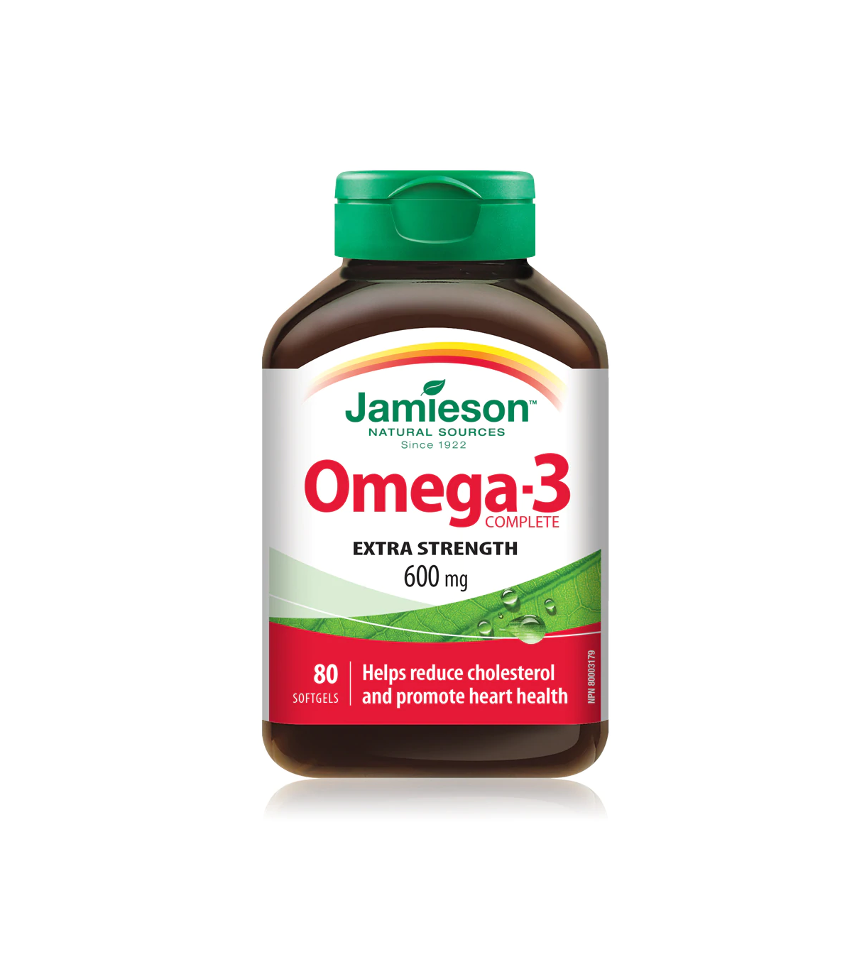 Jamieson Extra Strength Omega-3 600 mg 80 Softgels | Unbeatable Prices, Daily Deals | VITASHOP