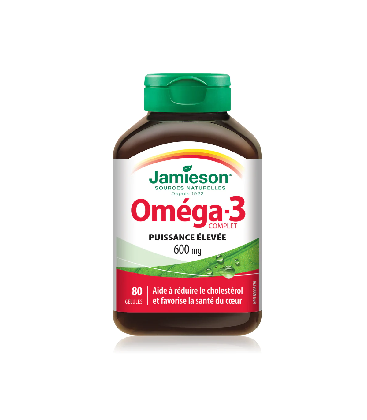 Jamieson Extra Strength Omega-3 600 mg 80 Softgels | Unbeatable Prices, Daily Deals | VITASHOP