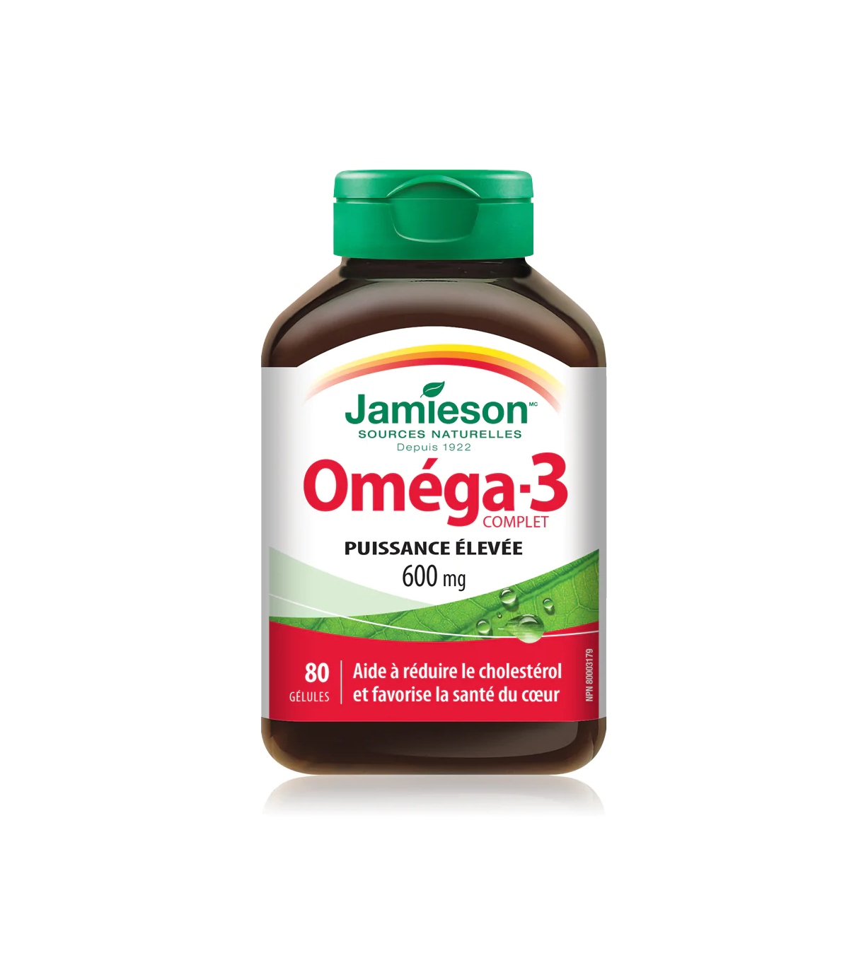 Jamieson Extra Strength Omega-3 600 mg 80 Softgels | Unbeatable Prices, Daily Deals | VITASHOP