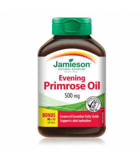 Evening Primrose Oil 500 mg 90+90 Softgels | Safest & Easiest Shopping Vitamins Online | VITASHOP