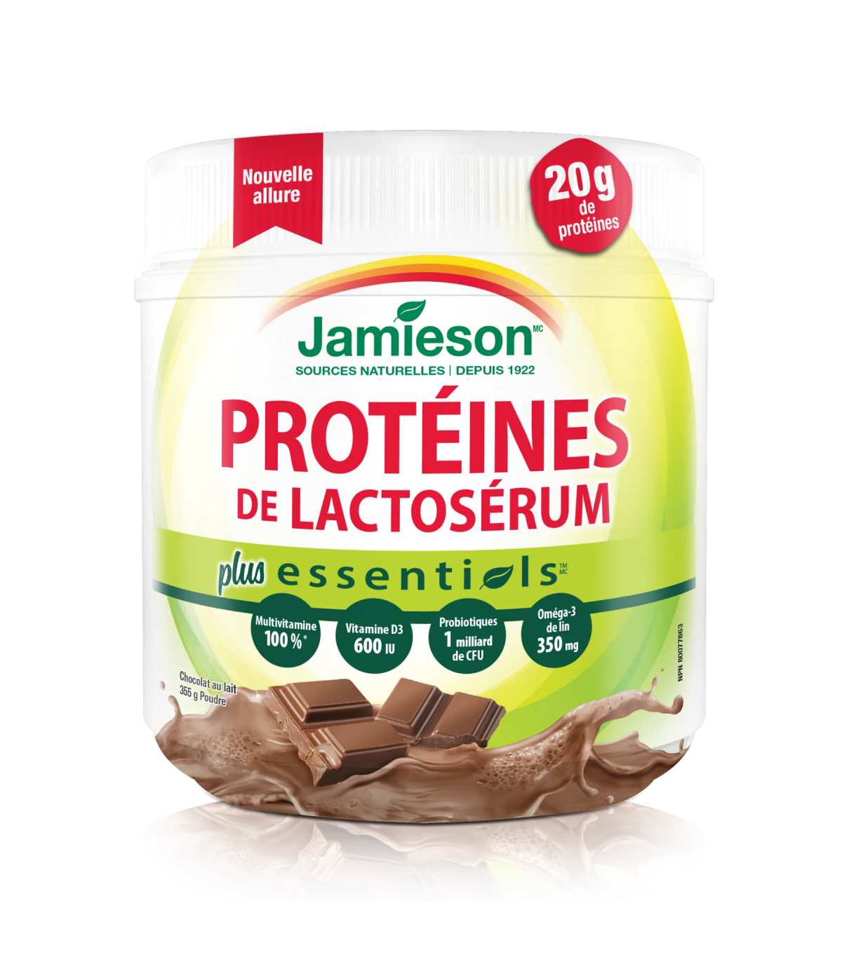Jamieson Essentials Plus Protein, Chocolate 365 g | 每天不同折扣, 全网最低价格 | 种类齐全的保健品店铺 VITASHOP, 只有你想不到, 没有你买不到 !