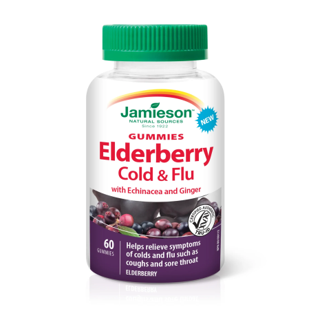 Elderberry Cold & Flu 60 gummies | Safest & Easiest Shopping Vitamins Online | VITASHOP