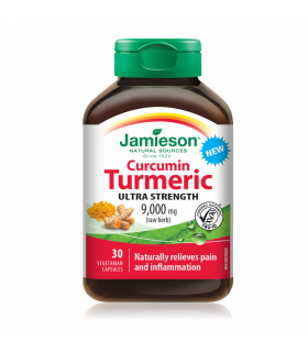 Jamieson Curcumin Turmeric 9,000 mg 30 Capsules | 每天不同折扣, 全网最低价格 | 种类齐全的保健品店铺 VITASHOP, 只有你想不到, 没有你买不到 !