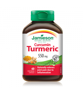Jamieson Curcumin Turmeric 550 mg 60 Capsules | 每天不同折扣, 全网最低价格 | 种类齐全的保健品店铺 VITASHOP, 只有你想不到, 没有你买不到 !