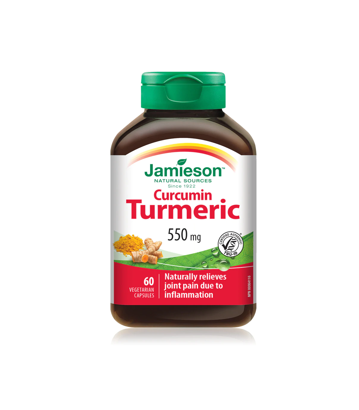Jamieson Curcumin Turmeric 550 mg 60 Capsules | 每天不同折扣, 全网最低价格 | 种类齐全的保健品店铺 VITASHOP, 只有你想不到, 没有你买不到 !