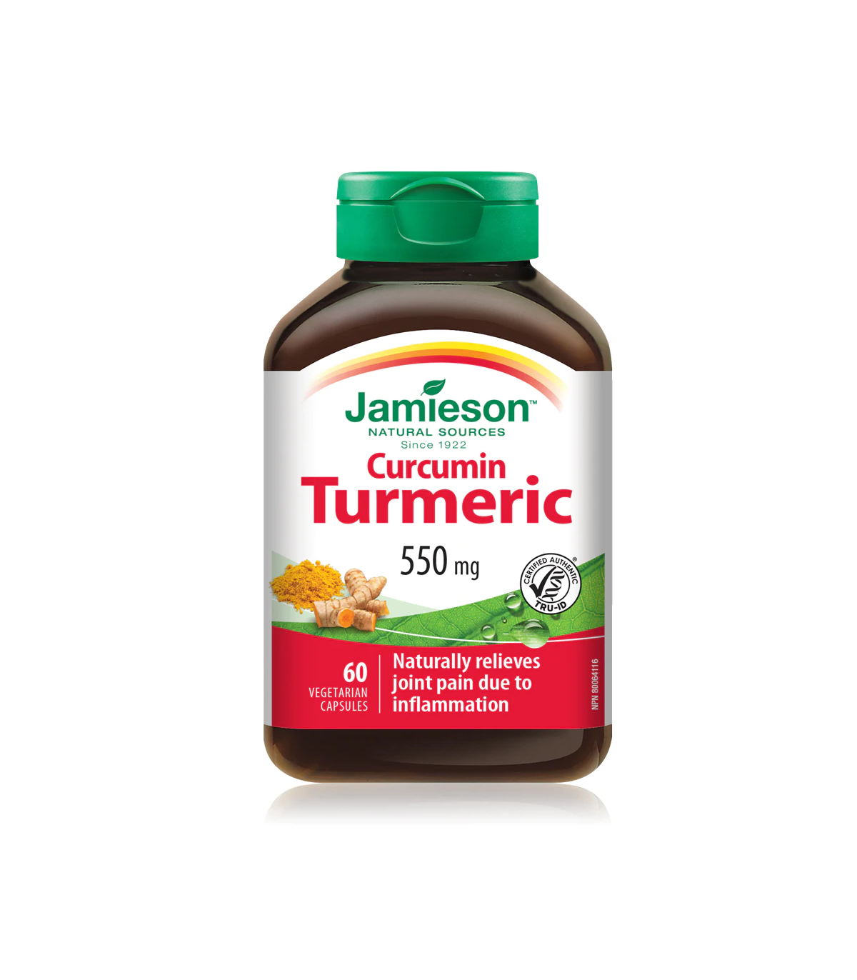Jamieson Curcumin Turmeric 550 mg 60 Capsules | 每天不同折扣, 全网最低价格 | 种类齐全的保健品店铺 VITASHOP, 只有你想不到, 没有你买不到 !